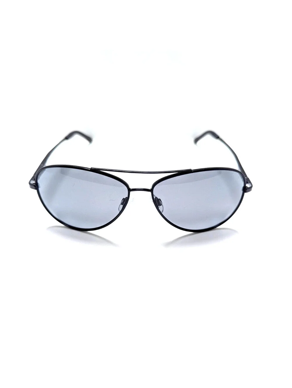 Classic Outdoor Gray Polarized Lens Sleek Black Aviator Men’s Fashion Sunglasses